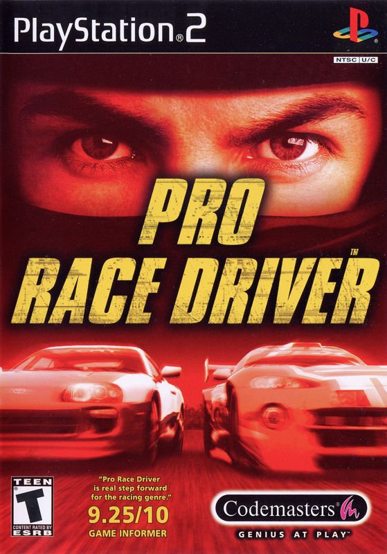 Pro Race Driver box art for Playstation 2